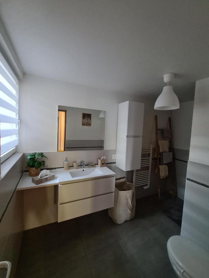 Agréable appartement avec Spa proche de la forêt Bréchaumont Exterior foto